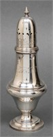 Chased Silver Sugar Caster
