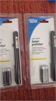 2 pen style Laser pointers new in package from