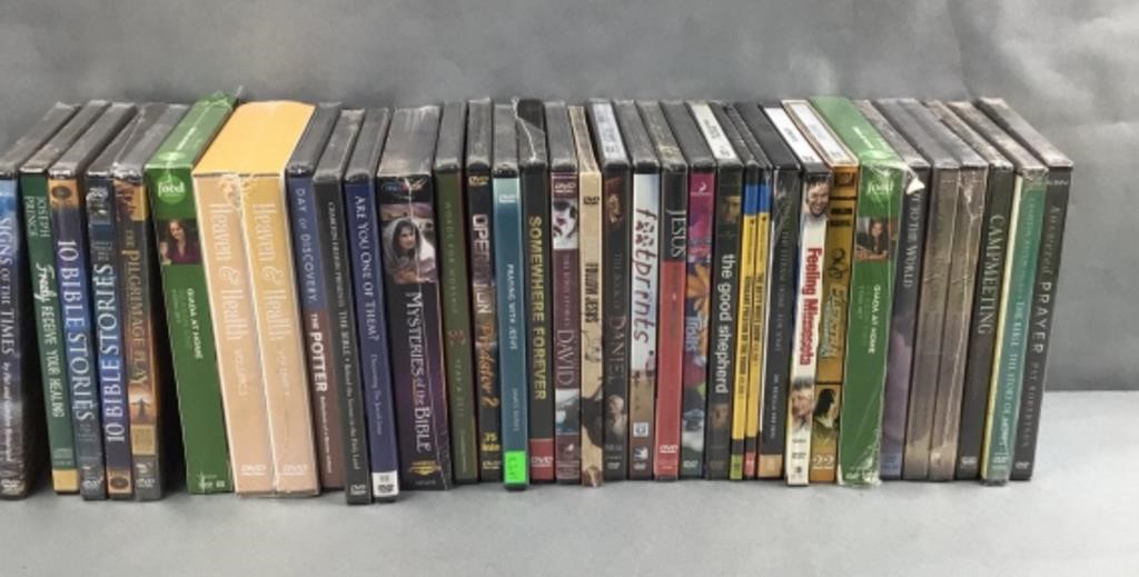 Box of DVDs (35)