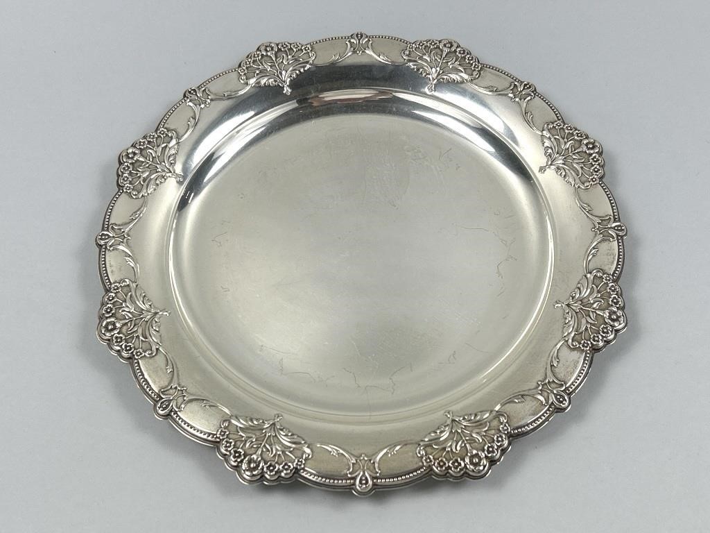 International Sterling Silver H288 Plate.