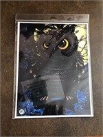 Owl Darkness 8.5x11" photo print as pictured