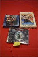 Titanic Puzzles and Pop Up Book