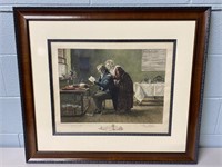 Framed Signed Print