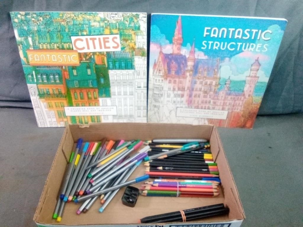 Great Family Fun Lot Includes 2 Colouring Books
