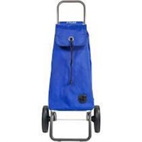 16.5x11x5in Blue Carrying Bag With Wheels & Stand