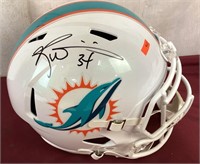 Collectible Autographed Football Helmet, Dolphins