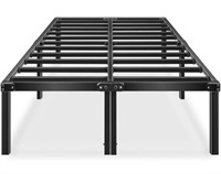 $90 HAAGEEP 18 Inch Queen Bed Frame No Box