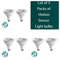 Lot of 3 packs - Motion Sensor Flood LED Light