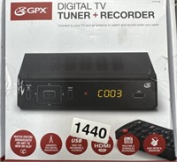 GPX TUNER + RECEIVER RETAIL $50