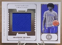Shaedon Sharpe 2022 Encased Sensational Swatches