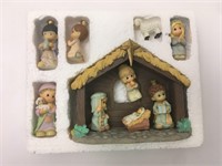 Precious Moments 10 Piece Nativity Scene