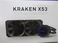 Kraken X53 liquid cooler with RGB-NZXT