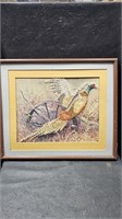 Pheasant Needlepoint 19" x 16"