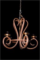 5-Arm Thonet ? Bentwood Chandelier.