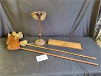 Vintage Stick Pony & Wooden Items