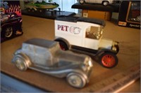 Milk Truck and Rolls Royce Coin Banks