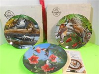 3 1854 Edwin Knowles Wall Plates