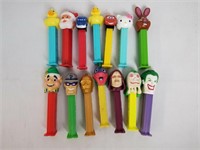 14 Vintage Various PEZ Dispensers