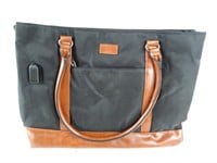 Relavel Tablet/Laptop Faux Leather Hand Bag with