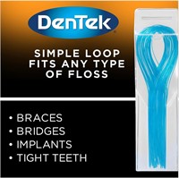 Dentek Floss Threaders with Case