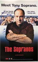 Sopranos Poster Autograph