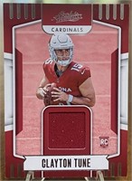 Clayton Tune 2023 Absolute Rookie Patch