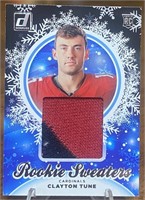 Clayton Tune 2023 Donruss Rookie Sweateres