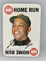 1968 Topps Game Willie Mays #8 CREASE