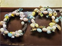 Easter Egg wreaths (2)