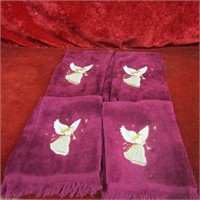 (4)NOS Angel towels.