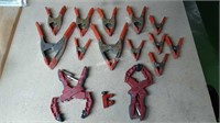 Group lot of Grip Clamps - B