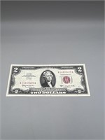 crisp 1963 2 dollar red seal