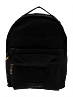 Marc Jacobs Black Nylon Gold-tone Unlined Backpack