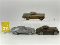 Thunderbird, Jaquar & Misc Die Cast Cars