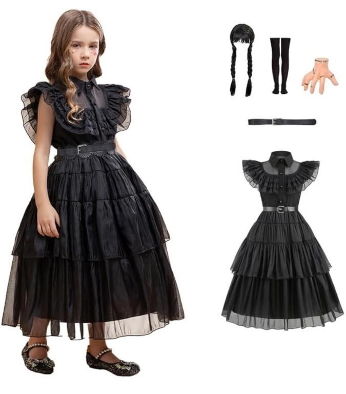(new)size:110, Wednesday long dress suit kids