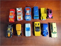 Mixed Lot of 12 Mostly Vintage Hot Wheels & Other