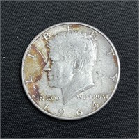 1964 Kennedy Silver Half Dollar