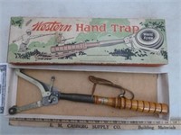 Winchester Western Hand Trap Thrower w/ Original