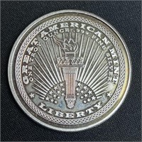 1 oz Fine Silver Round - Liberty