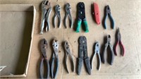 Vise Grips, pliers, Utility Knife, Needle Nose