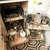 Corner Cabinet Contents - Pots & Pans