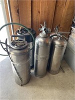 6- water fire extinguishers