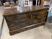 Large trunk toy chest 49 inches wide 25 inches