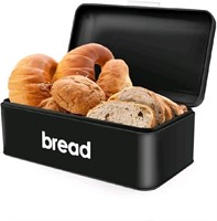 Bread Box, Turquoise Bread Metal Storage Kitchen D