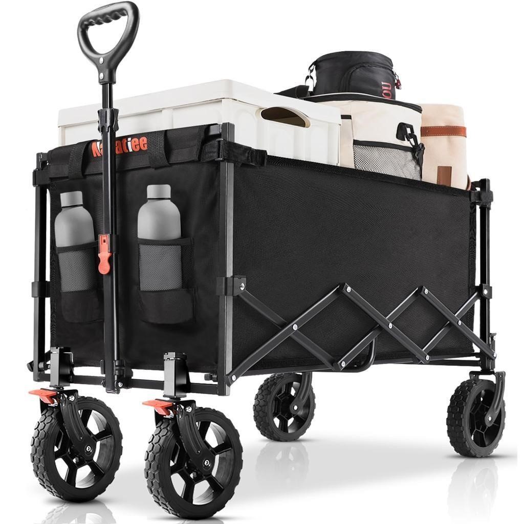 Navatiee Wagon Cart Heavy Duty Foldable,