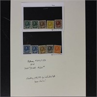 Canada Stamps #104//122 Mint NH, CV $520