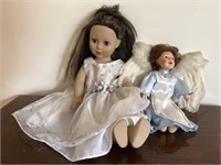 Bride and Angel Dolls
