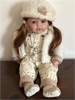Winter Doll in Fur Coat