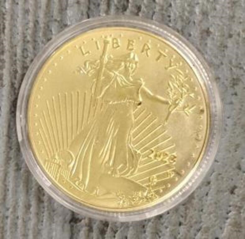 Novelty Gold Coin Copy