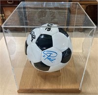 PELE SIGNED SOCCER BALL W/ COA